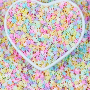 1 kg/túi 5mm Polymer đất sét Sao sprinkles lát Polymer đất sét sprinkles cho Slime hàng thủ công Nguồn cung cấp - Product Image 6