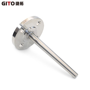 Thermomètre bimétallique Hastelloy personnalisable avec gaine de protection, compatible OEM - Product Image 4