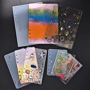 Ensemble de moulage en résine pour carnet A5, A6, A7, couverture de carnet, moule en silicone pour résine époxy, kit de résine époxy DIY - Product Image 2
