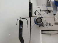 Machine à broder domestique Machine à broder papillon Machine à coudre plate à broder RN-13520