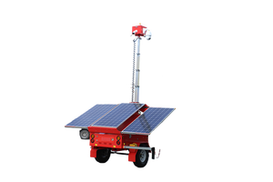 Remolque de Vigilancia Solar de Alta Calidad con 360 Grados de Rotación. Remolque de Vigilancia Solar Industrial con Cámara HD y Carga Rápida - Product Image 4