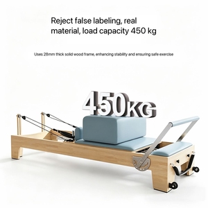 Cama de Pilates Reformer de Alta Calidad con Logotipo Personalizado, Cama de Pilates Reformer de Lujo para Estudio de Yoga, Reformers de Pilates de Madera - Product Image 6