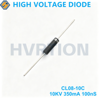 Diode haute tension CL08-10C, diode redresseuse 10KV 350mA, diode HV 100nS à récupération rapide pour générateur de rayons X, alimentation HV