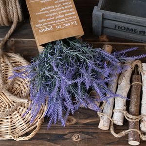 CallaFloral Ramo de Lavanda Artificial, Decoración de Boda de Plástico Morado, Estilo INS - Product Image 1