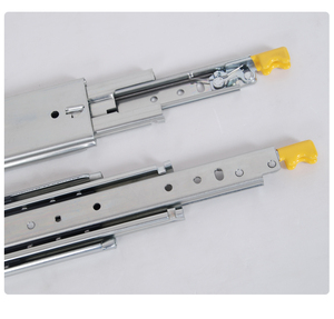76 bóng mang mở rộng đầy đủ trượt đường ray Thêm nhiệm vụ nặng nề Lock-in Lock-out Ngăn kéo trượt đường sắt đồ nội thất nhà bếp RV sử dụng bên - Product Image 4