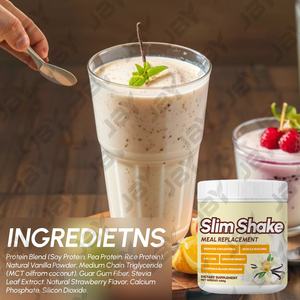 JBY OEM Vanila Slim Shake, substitut de <span class=keywords><strong>repas</strong></span>, complément alimentaire pour la perte de poids, poudre instantanée, boisson protéinée pour maigrir, produit minceur - Product Image 3