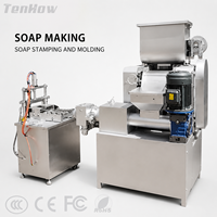 Machine automatique de fabrication de savon : estampage, moulage, formage de savon en barre, production de savon de lessive et de savon de toilette, fonctionnement fiable