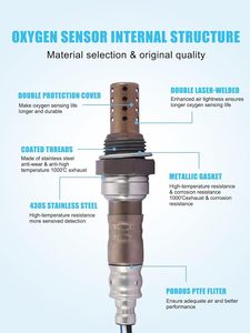 234-4012 234-4018 Sensor de Oxígeno O2, Superior e Inferior, 4 Piezas, 1996-2002 Chevrolet/Chevy <span class=keywords><strong>Silverado</strong></span> 1500 Tahoe Express 1500 - Product Image 3