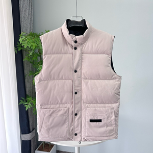 Gilet d'hiver pour homme à col montant, en duvet d'oie, style décontracté, sans manches, populaire au <span class=keywords><strong>Canada</strong></span> et aux États-Unis - Product Image 5