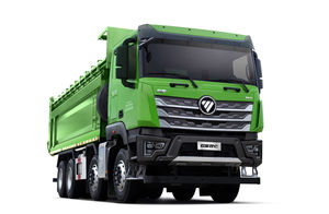 รถบรรทุกดินน้ำมัน Foton Auman รถดัมพ์580HP 8*4 7.6เมตรสำหรับขาย - Product Image 2