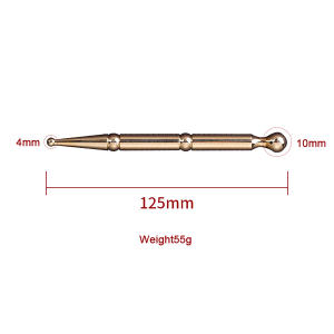 Alat pijat wajah dari kuningan, alat pijat refleksi wajah, Tisu dalam, pena pemeriksa telinga, pemijat seluruh tubuh untuk pijat akupunktur tubuh - Product Image 5