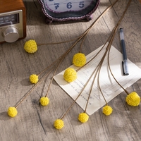YC1111 Artificielle Billy Bouton Fleur Tige Billy Boules Fleurs pour La Décoration Intérieure De Mariage Décor BRICOLAGE Artisanat