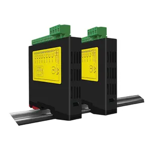 DIN Rail Isolated Temperature RTD pt100 Input 4-20ma Analog Output Temperature Transmitter with Optional RS485 Modus