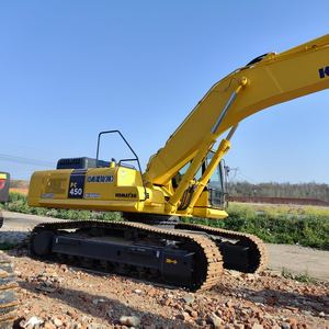 Excavadora Komatsu PC 450 usada, excavadora de segunda mano con capacidad de 45 toneladas para construcción minera, incluye engranaje de caja de cambios de motor PLC - Product Image 6