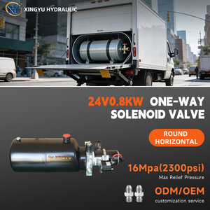 Plataforma elevadora para camiones, rampa de acoplamiento para portón trasero, mecanismo de elevación para montacargas, unidad de potencia hidráulica unidireccional, paquete de potencia hidráulica - Product Image 1