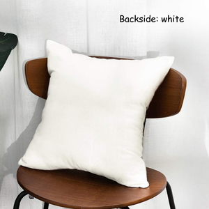 1783 Personalizado Bordado Folha Decorativa Lance Travesseiro Capa Tropical Folhas Verdes Handmade Algodão Fronha Bordado Almofada - Product Image 6