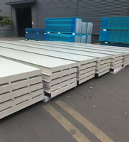 Panneau de toiture en mousse PU de qualité industrielle, isolation thermique, panneau composite métallique pour chambre froide et hôtel, ignifuge, écologique