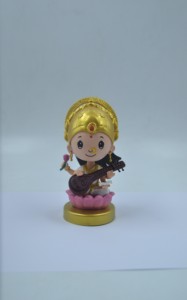 Bobblehead Saraswati es un animal lindo y juguetón, perfecto para el tablero de tu coche, la oficina o la decoración del hogar. - Product Image 4