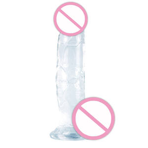 Dildo en TPE creux très doux de 7,9 pouces, imperméable, écologique, certifié CE, sensation réaliste, jouet pour adultes - Product Image 5