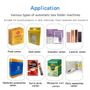 Máquina Automática para Fabricar Cajas, Cajas de Cartón Pequeñas Personalizadas, Apertura y Plegado de Cajas para Cosméticos y Productos Químicos de Uso Diario - Product Image 2