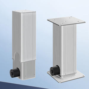 Columna de elevación ajustable de altura eléctrica de 100mm MAX 4000N DC24V 3000RPM velocidad para mesa de centro RV modificación imán permanente - Product Image 1