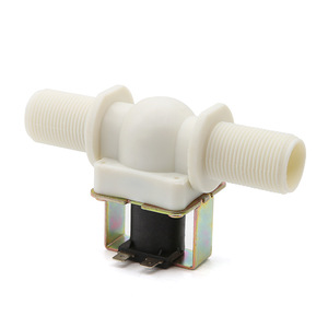 Vanne solénoïde G3/4 pour machines à laver et lave-vaisselle, diamètre du tuyau 6 points, fermeture normale, entrée DC12V DC24V AC220V - Product Image 2