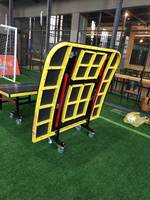 Table de Teqball pliable résistante aux intempéries, table de Teq incurvée avec logo personnalisé pour l'entraînement et la compétition en extérieur et en intérieur