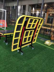 Mesa de <span class=keywords><strong>Teqball</strong></span> Plegable Resistente a la Intemperie, Mesa de Teq Curva con Logotipo Personalizado para Entrenamiento y Competición en Interiores y Exteriores - Product Image 5