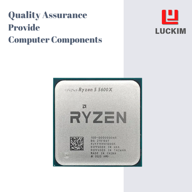 R5 5600X 6-Core 12-Thread Desktop CPU 3.7-4.6GHz 35MB Cache AM4 65W