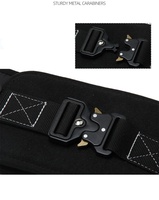 Ceinture de poussée de hanche rembourrée SBR pour fitness, ceinture de musculation réglable pour l'entraînement des fessiers en salle de sport