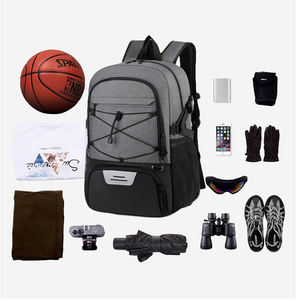 Mochila para ordenador portátil de viaje de negocios personalizada, mochilas de nailon impermeables para exteriores de alta calidad de 18,4 pulgadas - Product Image 6