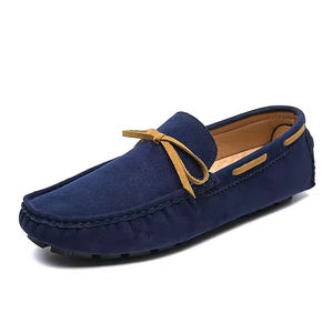 Zapatos de Hombre Hechos a Mano, Mocasines Vintage para Hombre, Color Marrón Grisáceo, Zapatos de Piel de Becerro Marrón, Casuales para Uso Diario, Estilo Retro, Resistentes al Desgaste - Product Image 6