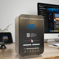 Régulateur de tension automatique électronique monophasé KEBO AC AWA 500VA 50/60Hz, affichage LED mural, efficacité 98%