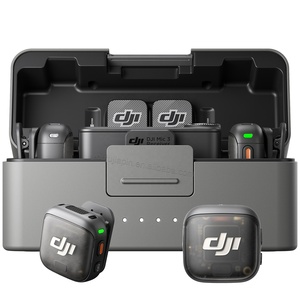DJI Mic 3 Mini Microphone sans fil à gain adaptatif longue portée <span class=keywords><strong>pour</strong></span> l'interview des créateurs de contenu en direct en stock - Product Image 4