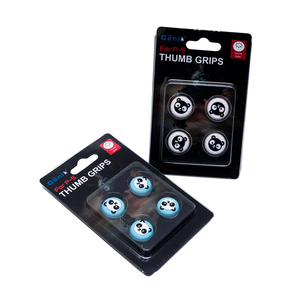 Panda Lucu Desain Kustom untuk PS5 untuk PS4 Silikon Thumb Stick Grip Kit Analog Meliputi Tombol Joystick Pelindung untuk Game Pad - Product Image 2