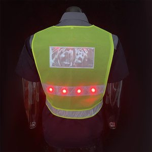 LED-Leuchtweste Reflektierende Sicherheitsweste Hochsichtbare Warnweste für Radfahren Laufen Outdoor-Nachtaktivitäten - Product Image 6