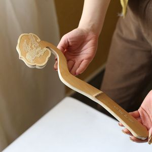 ไม้ไผ่รูยี่แกะสลักด้วยมือ งานศิลปะตกแต่งบ้านจากไม้ไผ่ธรรมชาติ ของสะสม - Product Image 2