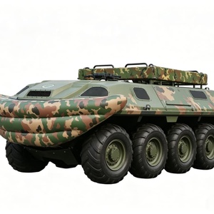 Vehículo Anfibio de Alta Velocidad 8X8-3A con <span class=keywords><strong>Chorro</strong></span> de Agua para Rescate Terrestre y Acuático, Alivio de Desastres por Inundaciones - Product Image 4
