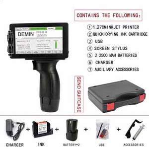 Impresora manual de inyección de tinta, máquina de impresión de cajas de cartón con codificación de fecha de producción Práctica, Jet-a-porter Brother - Product Image 4