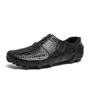 Zapatos de Vestir Clásicos para Hombre, Diseño con Cierre, de Cuero, Formales, para Oficina, Tallas 38-47 - Product Image 6