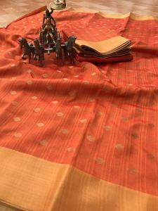 Vêtement ethnique Saree en soie Surat Party Wear Indian Alphanumero - Product Image 6