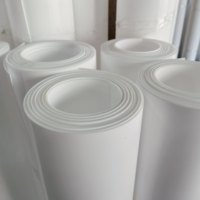Plaque de PTFE plate rainurée sur mesure, résistante aux hautes températures et à la corrosion, en rouleau, pour joint d'étanchéité – Fourniture directe usine