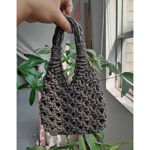Bolso abierto de poliéster con diamantes de imitación, bolso de barra, bolso de noche con diamantes de imitación de <span class=keywords><strong>cristal</strong></span> - Product Image 4