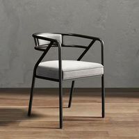Nordique moderne minimaliste café restaurant salon loisirs chaises lait thé magasin style industriel chaises à manger