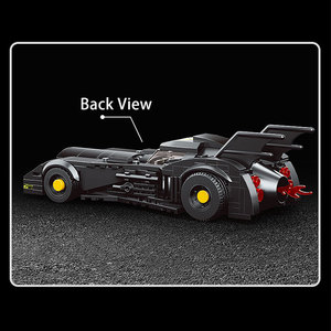 MOULD KING 10020S Educational Sport Plastic Assemble Kit <strong>Bricks</strong> Sets Mini Luxury Model <strong>Bat</strong> Sport Car Building Block for Kids - Product Image 3