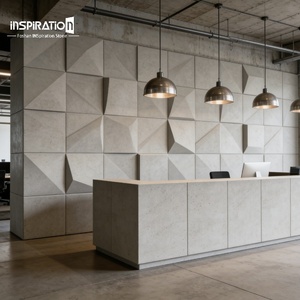 Pannello Murale Geometrico in Ceramica Espansa Personalizzato per Decorazione Pareti <span class=keywords><strong>Soggiorno</strong></span> Contemporaneo Sfondo <span class=keywords><strong>3D</strong></span> in Ceramica Espansa - Product Image 1