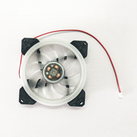 Ventilateur de refroidissement RGB pour ordinateur 9 cm, ventilateur lumineux à double ouverture 9025, ventilateur RGB pour boîtier PC, ventilateurs ultra-minces 9 cm 9215 9225 15 mm 25 mm