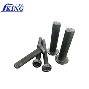 Boulons à souder Iking en acier au carbone ASTM A193 B7, goujons CNC Pro Spot DIN 32501 de 50 mm et 100 mm pour la construction en acier - Product Image 2