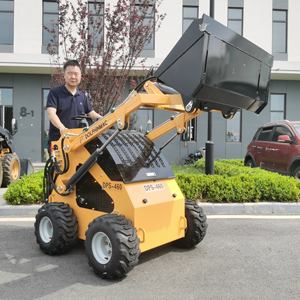 لودر صغير مدمج بوظيفة التوجيه الانزلاقي بقوة 23 حصان، تصميم ضيق للاستخدام في المزارع الصغيرة والأعمال الداخلية، آلة بسعر اقتصادي - Product Image 6