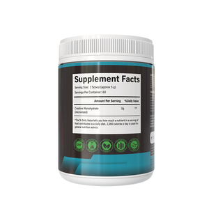 Creatina Monohidrato Micronizada en Polvo, Marca Privada, Pura, para Adultos, 99%, 200 Mesh, Dosis de 5g, Suplementos Musculares - Product Image 2